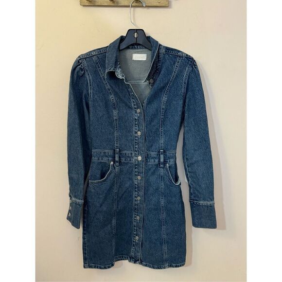 Boyish Denim THE EMMETT DRESS IN BLUE Small - Picture 1 of 8